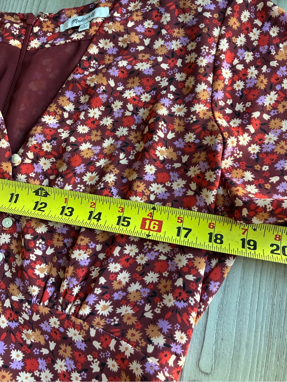 Madewell Ditsy Floral Mini Dress Spring Prairie - Picture 8 of 8